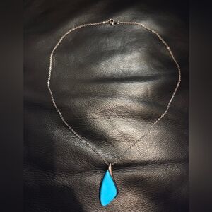 Turquoise necklace.